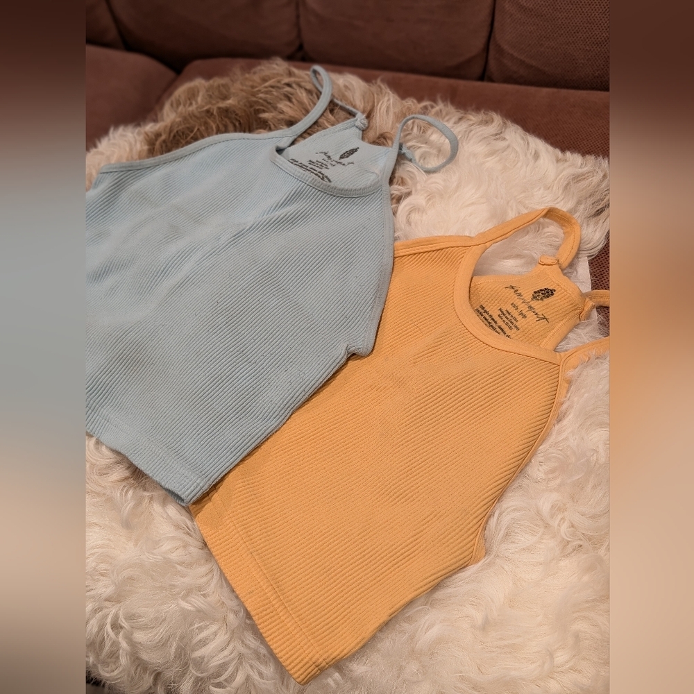 FP Movement Happiness Runs Crop Tank Top Bundle